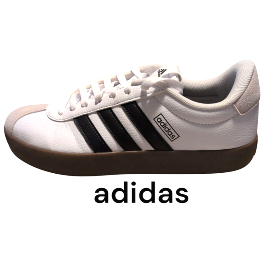 ADIDAS VL Court 3.O Mens Size 10 Sneekers NEW In Box! Suede Tip & Back of Heel